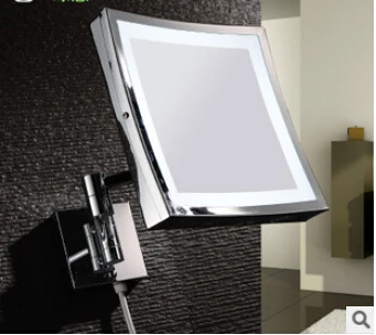 Зеркало для ванной настенное Латунное с увеличением в 3 раза 8 дюймов|bath mirror|led wall