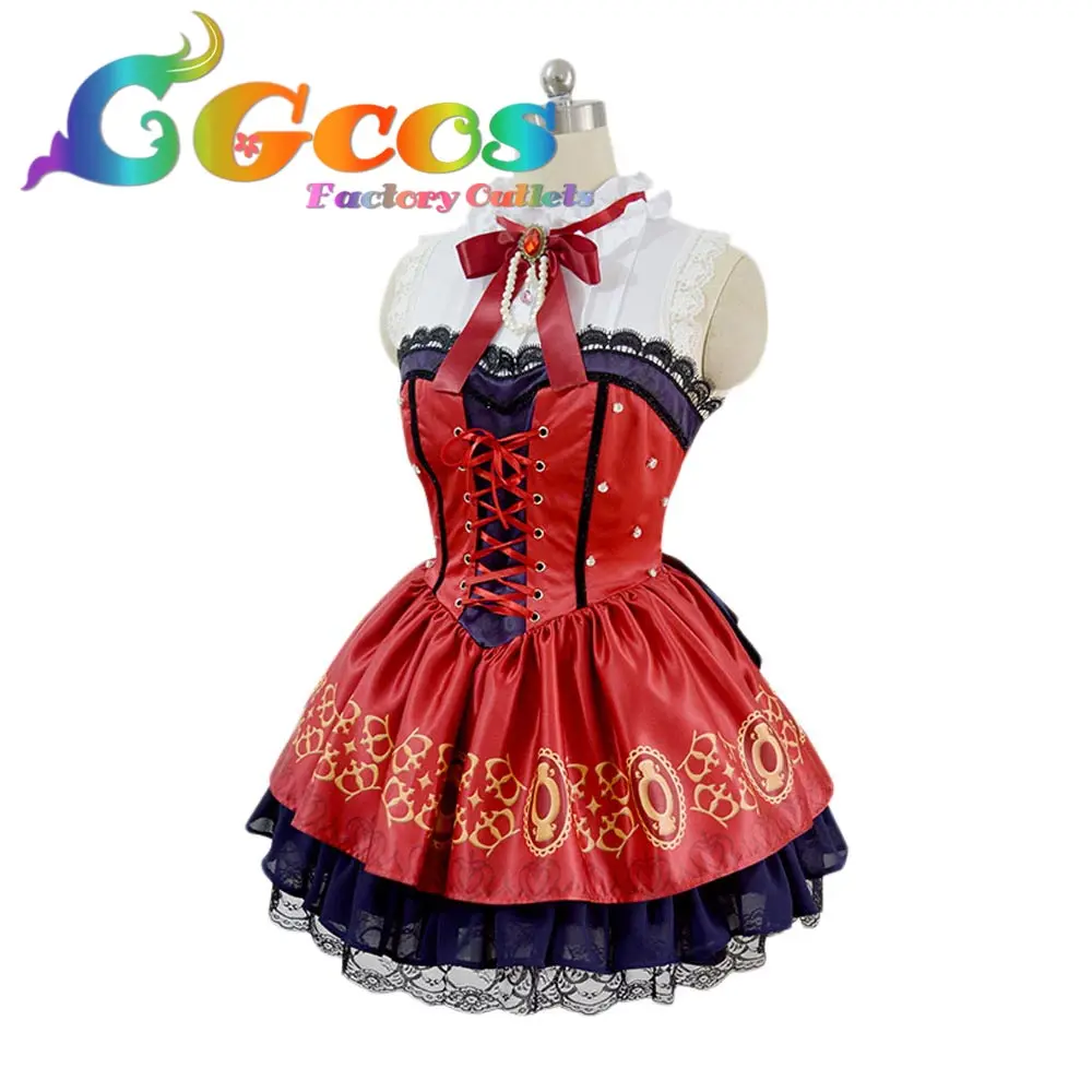 CGCOS Косплэй костюм The idolmaster Ichinose Shiki SSR карты Ограниченная серия аниме Хэллоуин Рождество вечерние