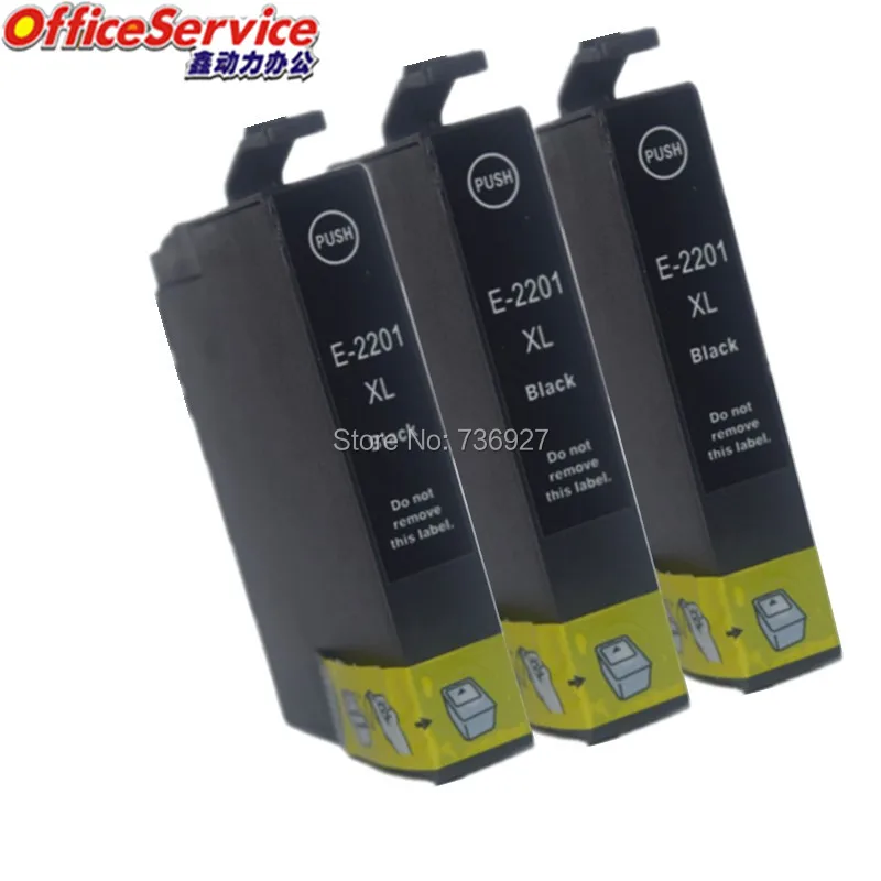 Совместимый чернильный картридж 6X 220XL T2201 T2941 для Epson WF-2630 WF-2650 WF-2660 WF-2750 WF-2760 XP-320