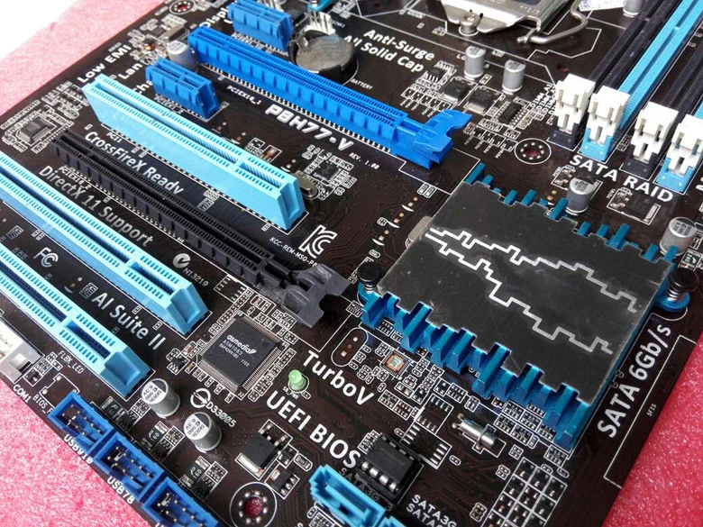 P8h77 v рабочего материнская плата DDR3 LGA 1155 для I3 I5 I7 32 ГБ H77 хорошо испытанная