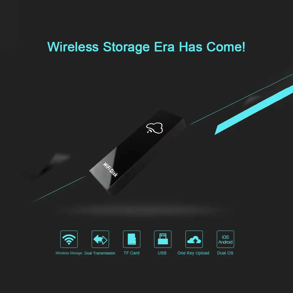 Wi Fi дисковая коробка для хранения памяти облачная флэш накопитель TF карт