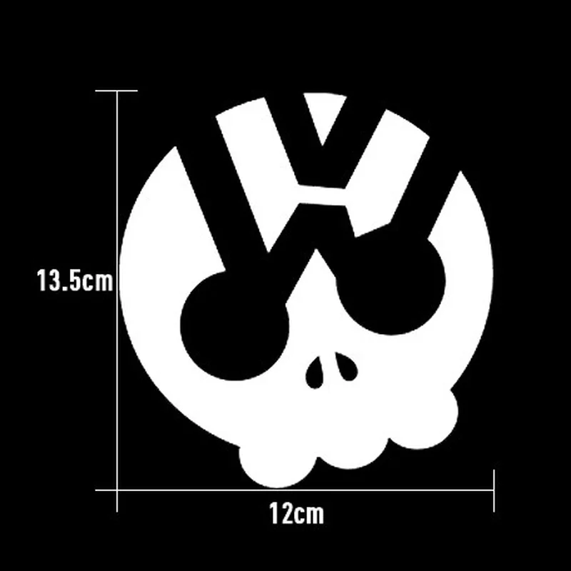 SLIVERYSEA Phantom Ghost Rider Devil Skull виниловые автомобильные наклейки для мотоциклов