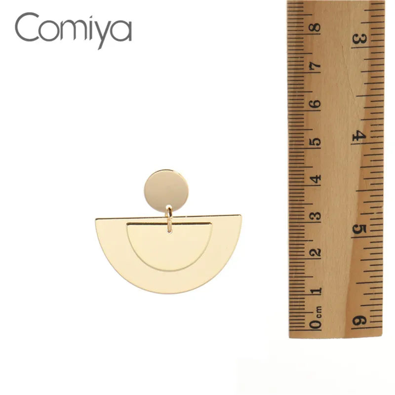 Женские Висячие серьги Comiya акриловые геометрические висячие с кисточками в