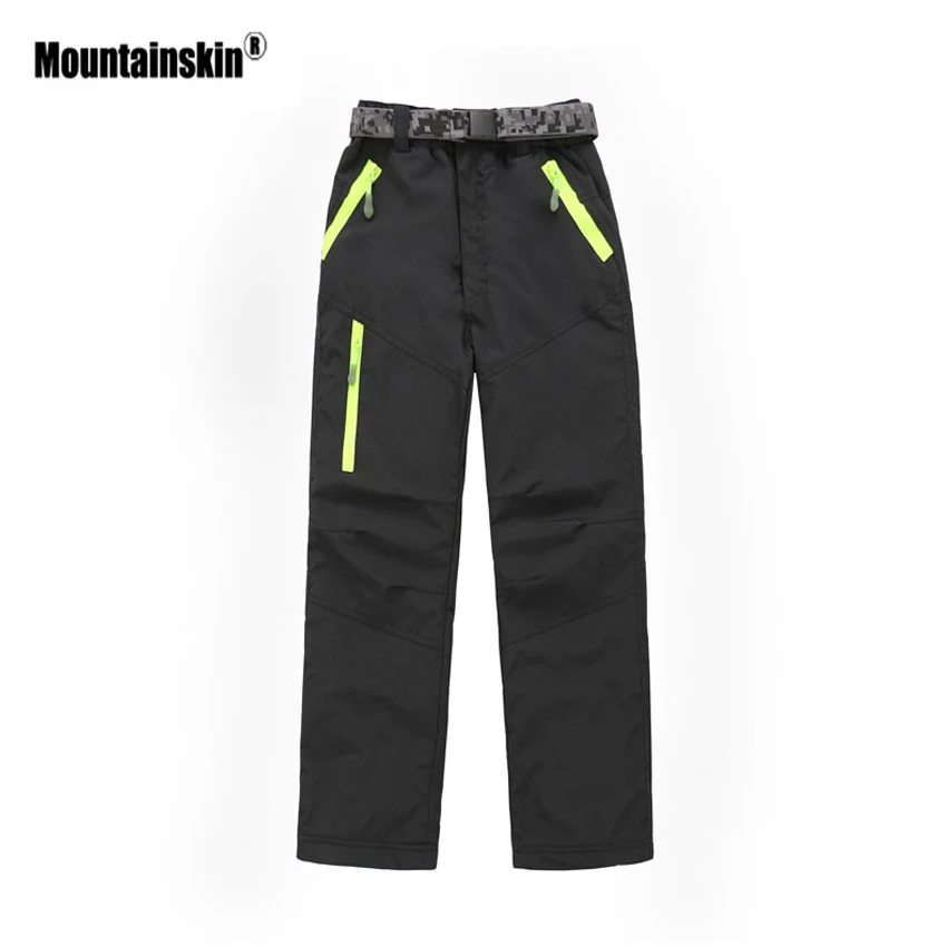 Зимние спортивные уличные брюки Mountainskin для мальчиков и девочек туристические