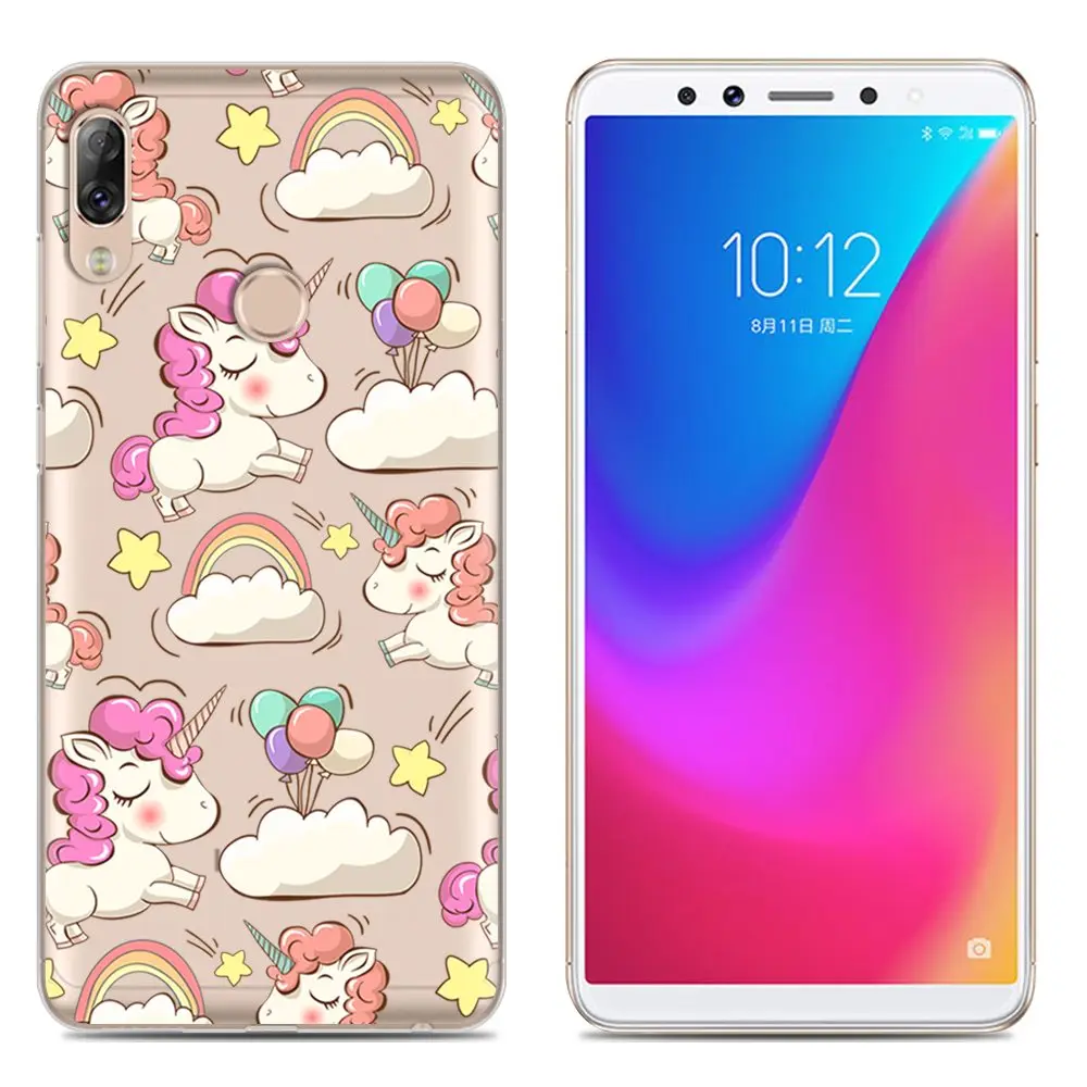 Мягкие чехлы из ТПУ для Fundas lenovo K5 Pro Чехлы 6 0 дюймов окрашенный силиконовый чехол