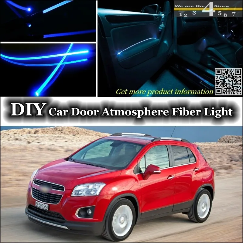 Светильник для салона Chevrolet Trax волоконно оптический ленточный светильник s