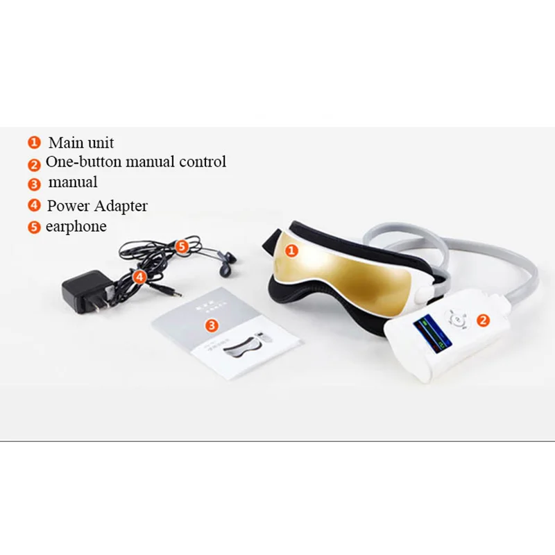 Электрический Вибрационный магнитный инфракрасный массажер для глаз прибор