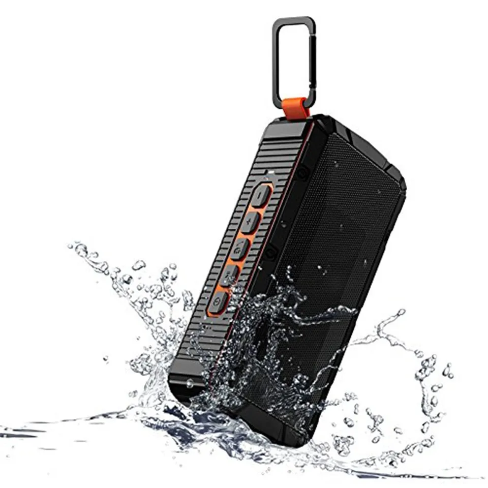 EasyAcc V3 Портативный Водонепроницаемый Bluetooth 4 2 Динамик с микрофоном Micro SD карты usb