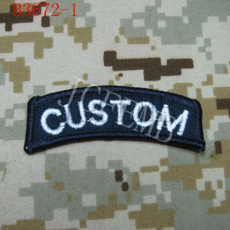 Нашивка С Вышивкой Arc Custom name Tape Text brand | Дом и сад