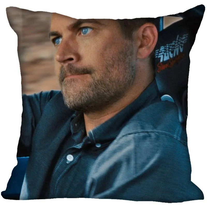 Чехол для подушки Paul Walker дома декоративный чехол на Невидимый молнии s 40X40