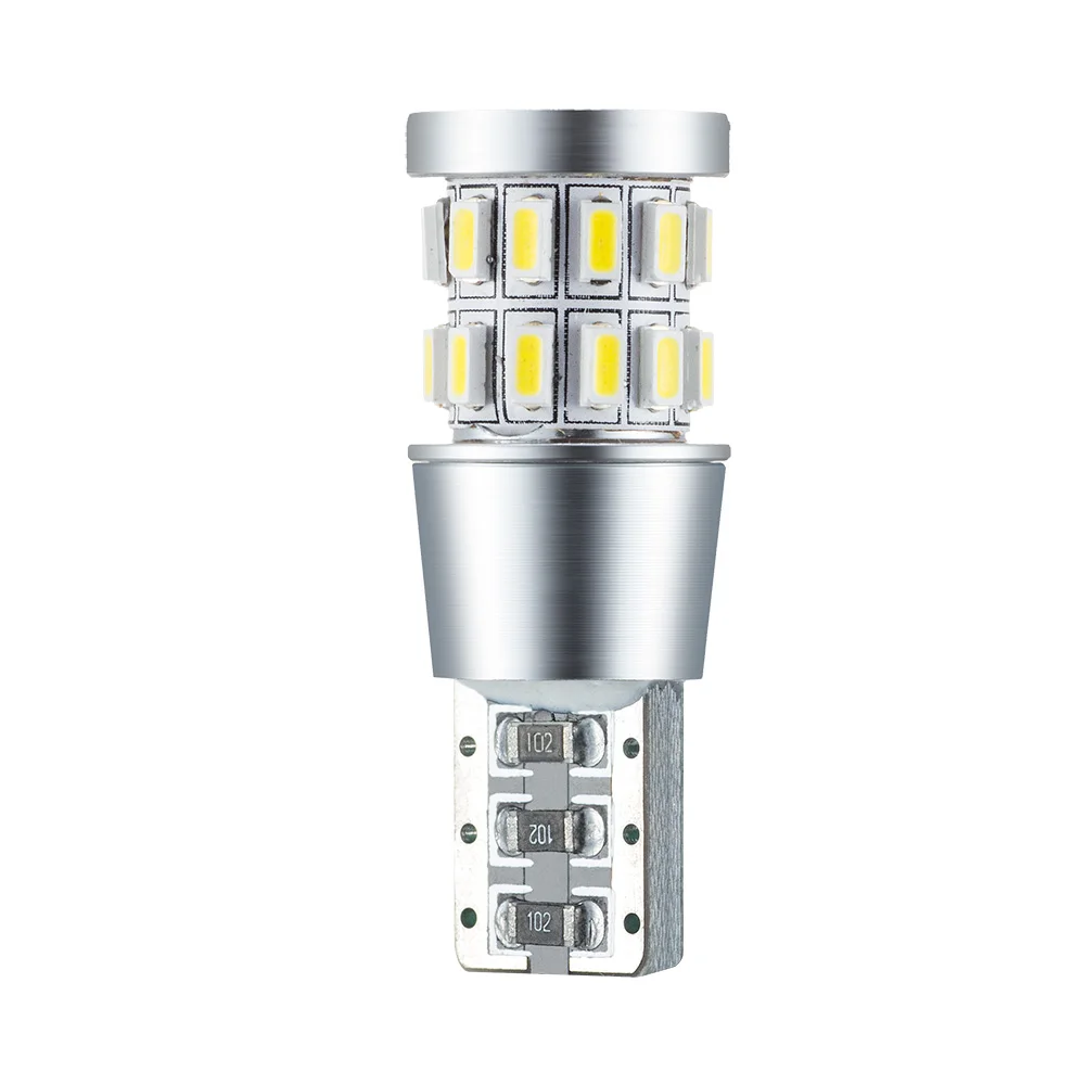 YIJINSHENG 2 шт. автомобильный T10 led w5w супер яркая 18 30smd Светодиодная лампа без