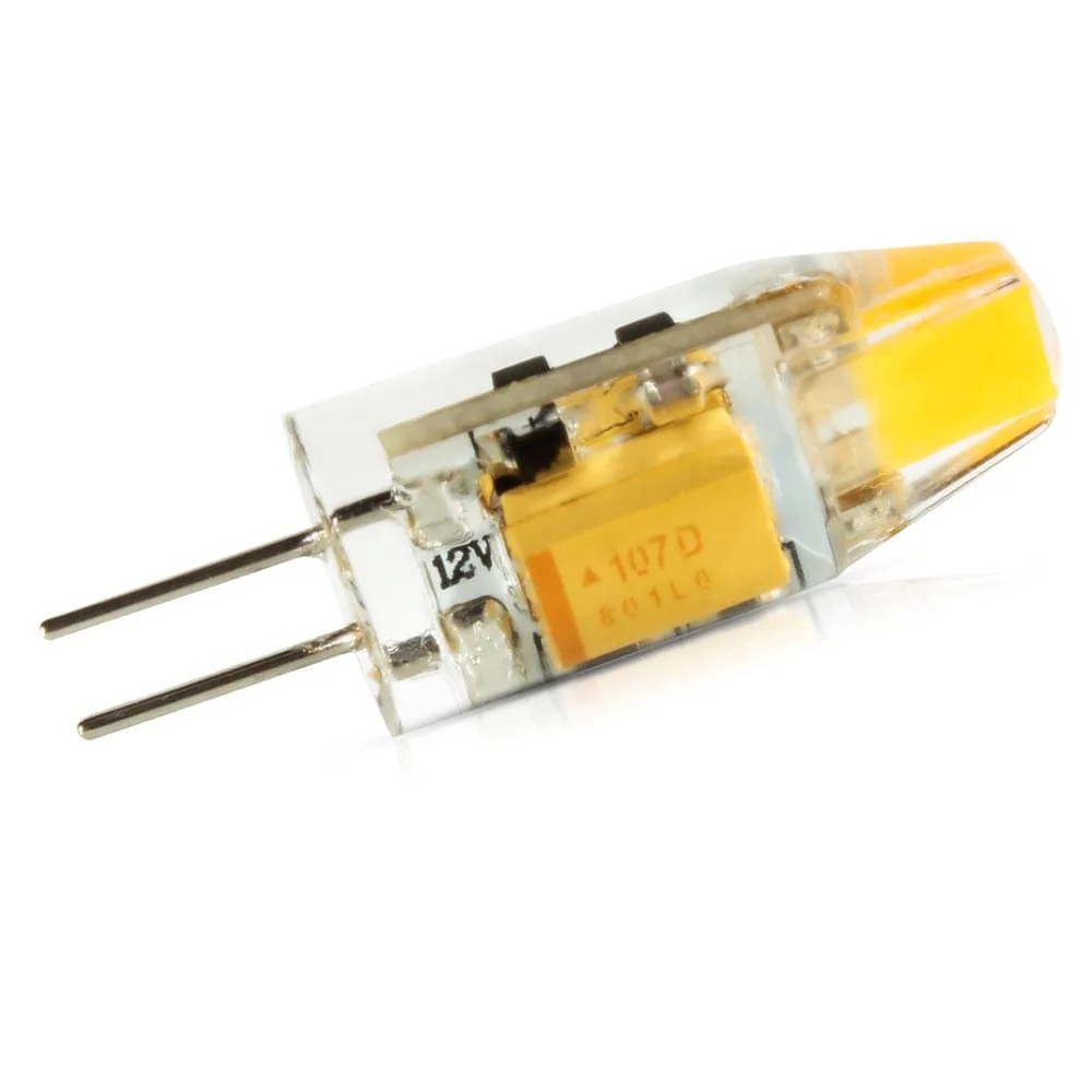 1 шт светодиодный G4 переменного тока 12V 3W COB лампы энергосберегающие замена