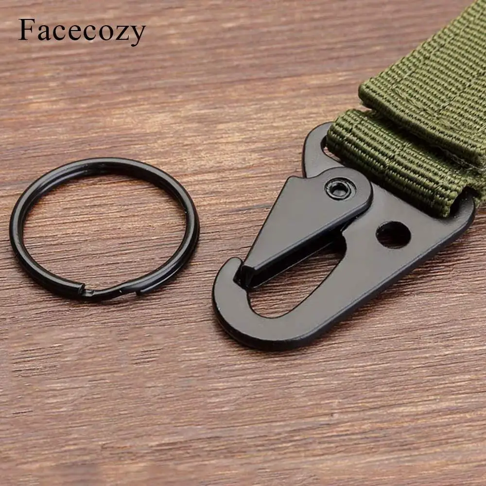 Facecozy, 1 шт., тактическая пряжка для ремня, брелок, многофункциональные подвесные пряжки, регулируемые инструменты для альпинизма на открытом воздухе, портативная петля на крючок