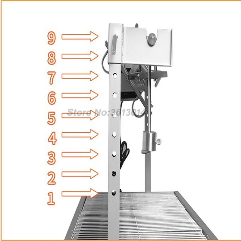 Большой крутящий момент жаркое весь ягненок барбекю Гриль Мотор Электрический