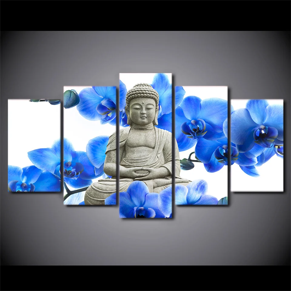 

HD Printed Buddha Painting on canvas room decoration print poster picture canvas framed Free shipping/gg-1206