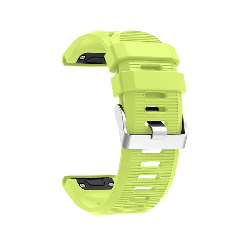 2 шт. силиконовый ремешок для часов Garmin Fenix 5X/Fenix 3/3 HR/D2 Charlie/ Descent Mk1 26 мм|wristband strap|garmin