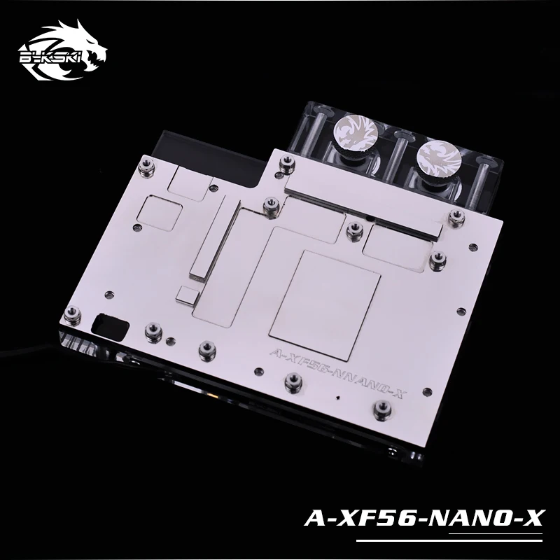 Bykski водный блок для AMD XFX VEGA56 NANO / SAPPHIRE PULSE Radeon RX Vega56 8G HBM2 Full Cover GPU медный радиаторный