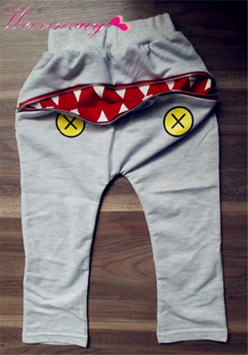 Детские штаны повседневные на молнии для маленьких мальчиков и девочек