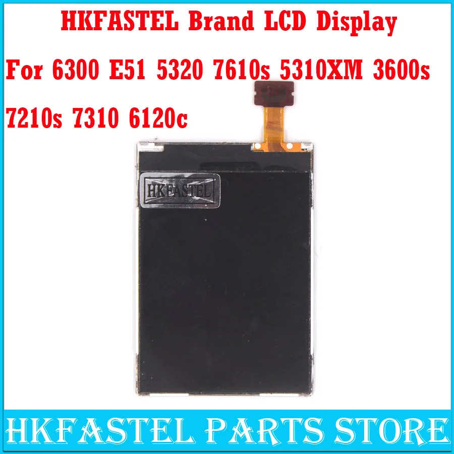 Оригинальный ЖК экран HKFASTEL с дигитайзером для Nokia 6300 6122c E50 E51 6555 6301 7500 7610 8600 5320 6120c