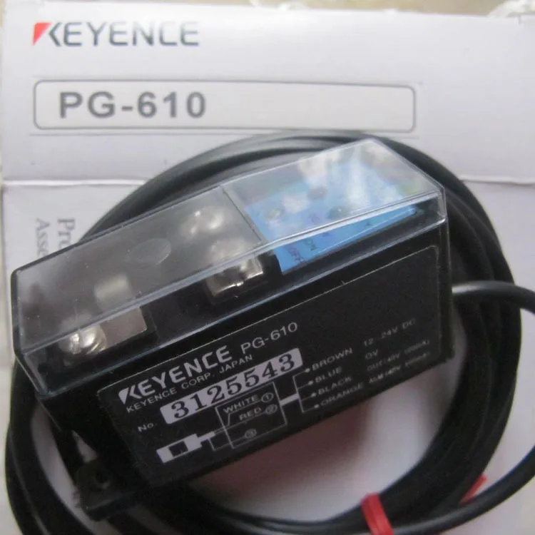 

Kean PG-610 optical fiber amplifier sensor controller warranty for one year