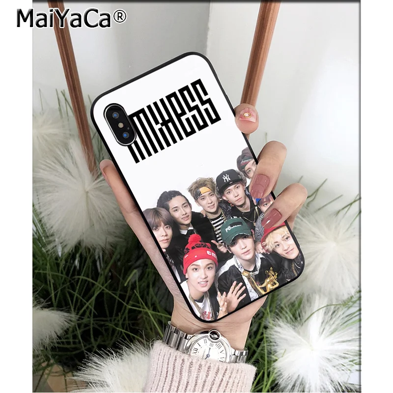 Мягкий силиконовый чехол MaiYaCa KPOP для Apple iPhone 8 7 6 6S Plus X XS MAX 5 5S SE XR|Чехлы-накладки| |