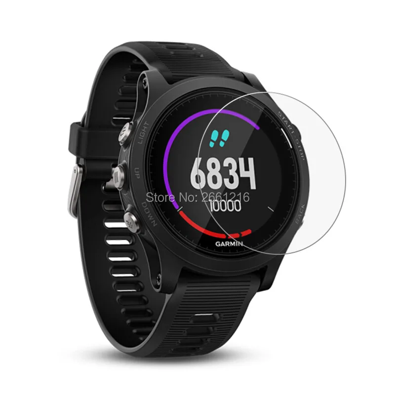 Для спортивных смарт-часов Garmin Forerunner 945 закаленное стекло 9H 2.5D Премиум Защитная