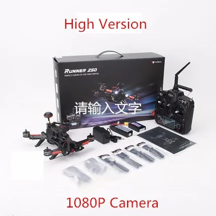 High Version Walkera Runner 250 PRO gps Racer quadcopter drone с камерой 800TVL/OSD/gps/DEVO 7 transmtter RTF - Цвет: High Version