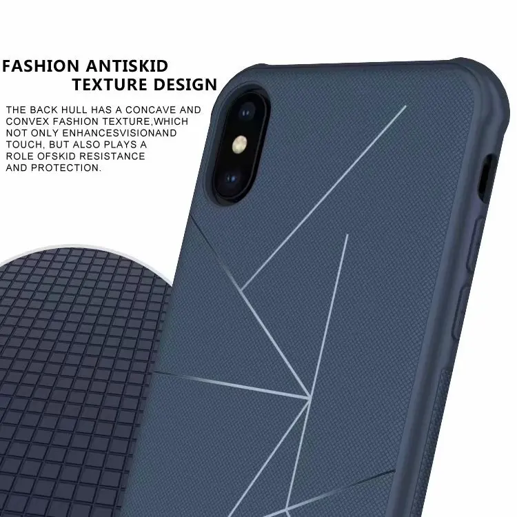 H-Goods Ultra-thin Black Magnetic Case for iPhone 7 6 8 Plus 5 5s SE XS Soft TPU iPhoneX max XR Magnet Car Phone Holder |