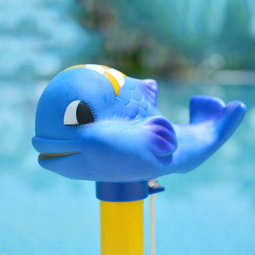 Mini Cartoon Duck Whale Fish Tortoise Head Floating Swimming Pool Thermometer | Игрушки и хобби