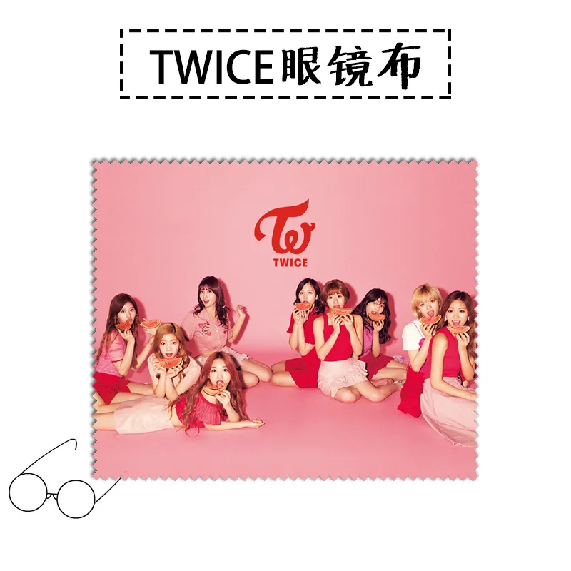 

[MYKPOP]TWICE #TWICE Microfiber Glass Cloth Digital Printing KPOP Fans Collection SA18081702
