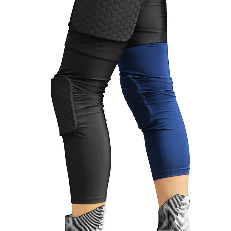 

Hot 1PC Honeycomb Training Sportswear Elastic Protective Gear Knee Support Pad Breathable Brace Basketball Kneepad