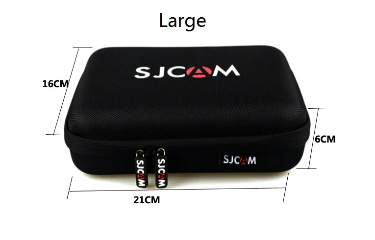 sjcam bag large SJCAM SJ8 Pro/Plus крышка объектива/крышка экрана стеклянная пленка УФ фильтр сумка SJ8 водонепроницаемый чехол для дайвинга Экшн-камера Clownfish - Цвет: sjcam bag large