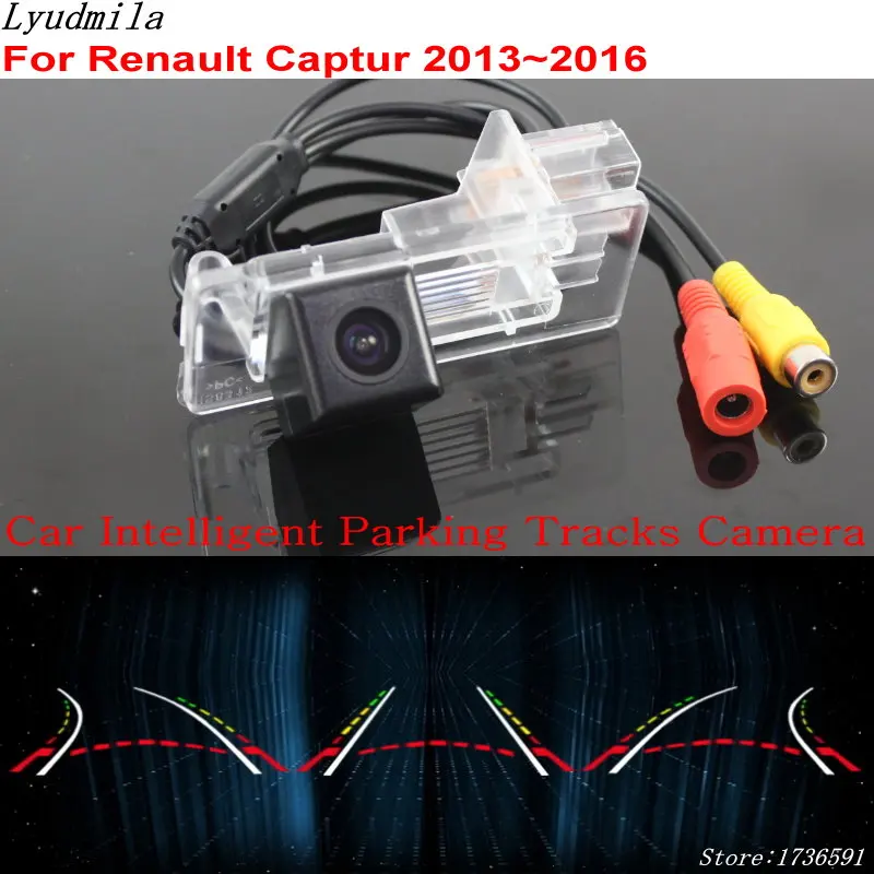 Lyudмила Автомобильная интеллектуальная парковочная камера для Renault Captur 2013 ~ 2019 HD CCD