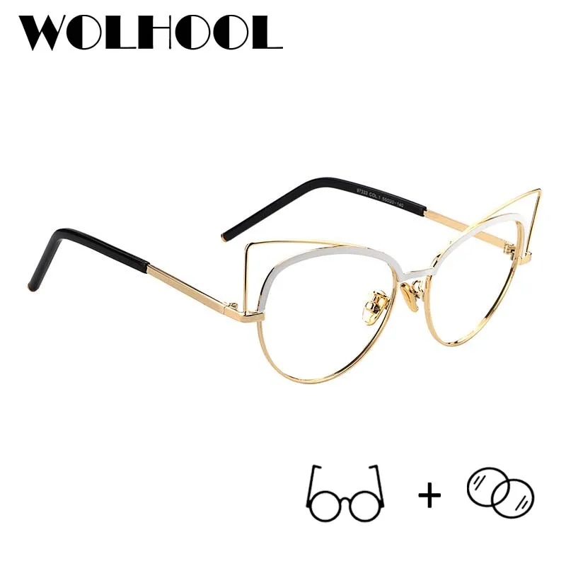 Fashion Women Prescription Glasses CR-39 Lens Eyewear Cute Girls Wearing Optical Myopia Eyeglasses Oculos |