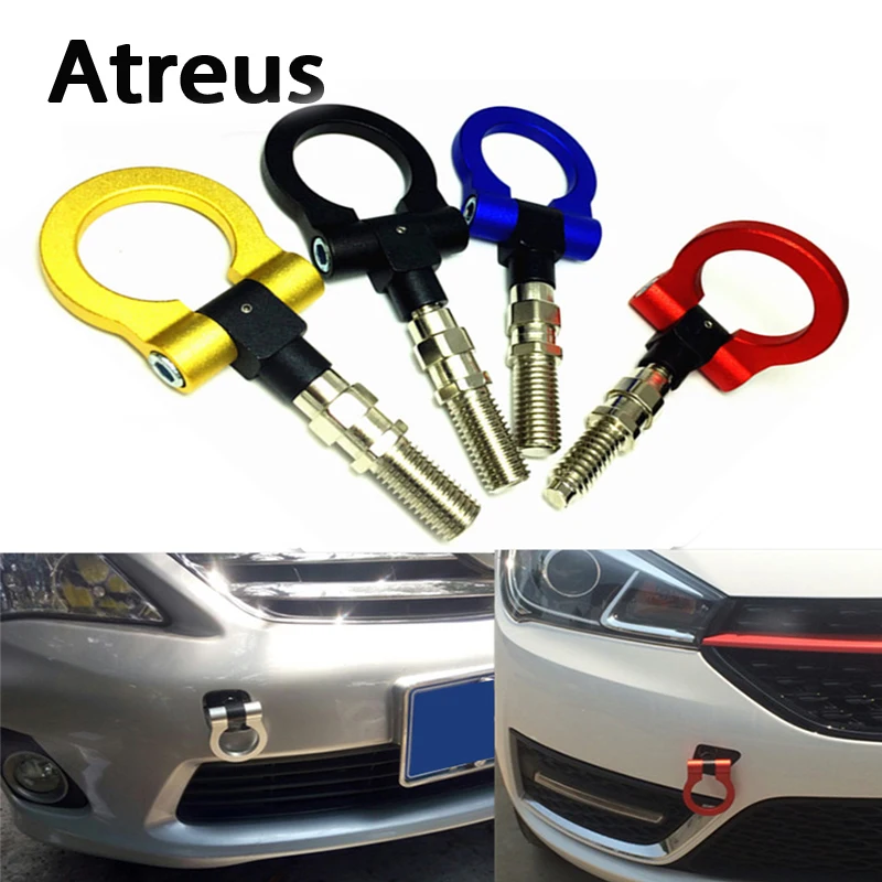 

Универсальный крюк Atreus для автомобильного прицепа, буксировочная вешалка для Toyota Corolla Yaris Scion XB Avensis Jeep Renegade