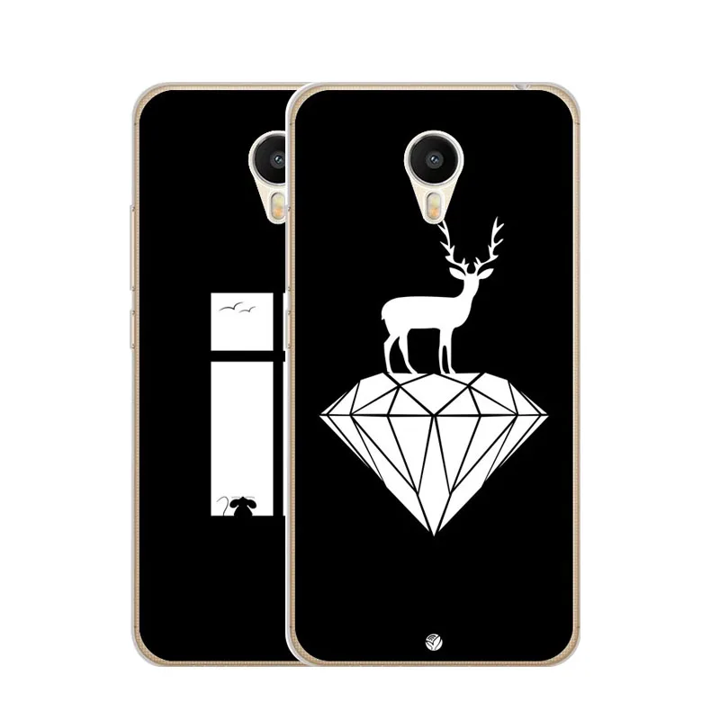 Meizu M3 Note чехол кремния алмазов картина ТПУ Мягкая задняя крышка для m3note телефона