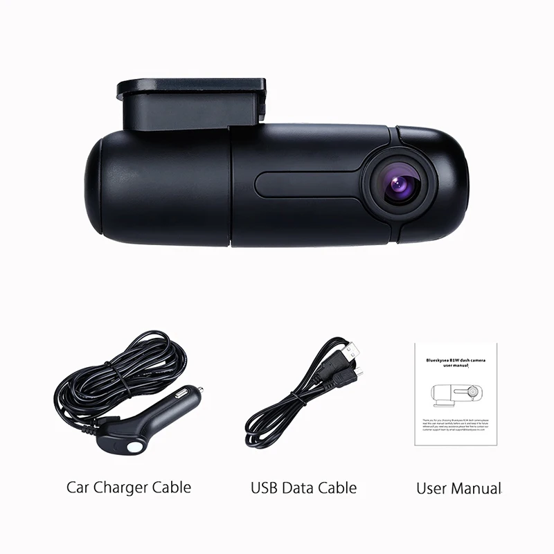 2019 Mini HD 1080P Dash Camera Car DVR WiFi Dashboard 360 Degree Rotate Capacitor Parking Recorder |