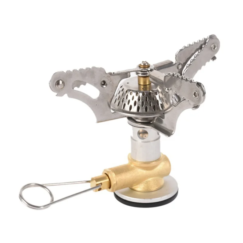 Напольная для пешего туризма Пикник газовая плита барбекю бак Концевая