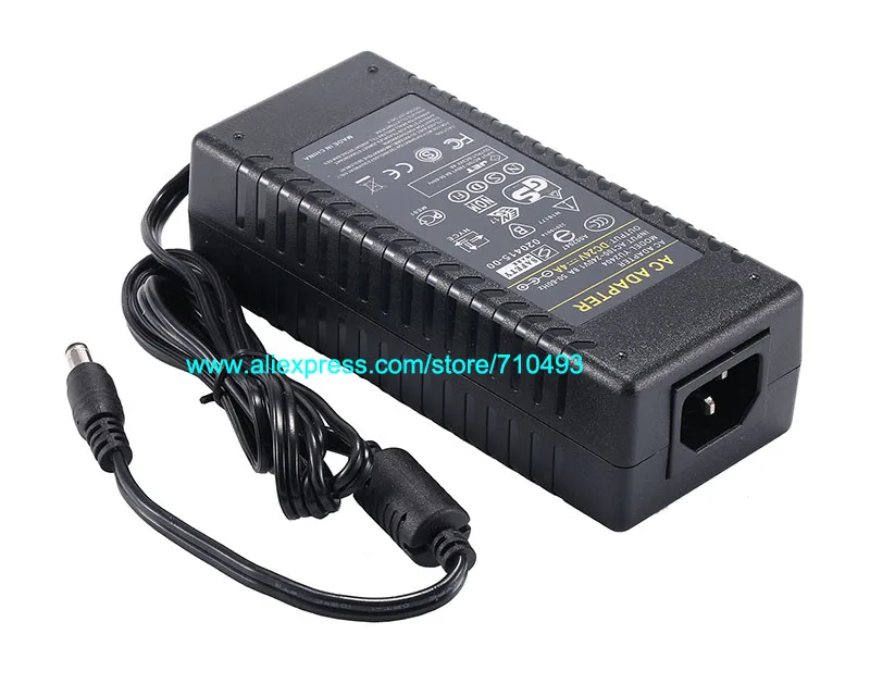AC DC источник питания 24V 4A адаптер зарядное устройство Трансформатор 96W для