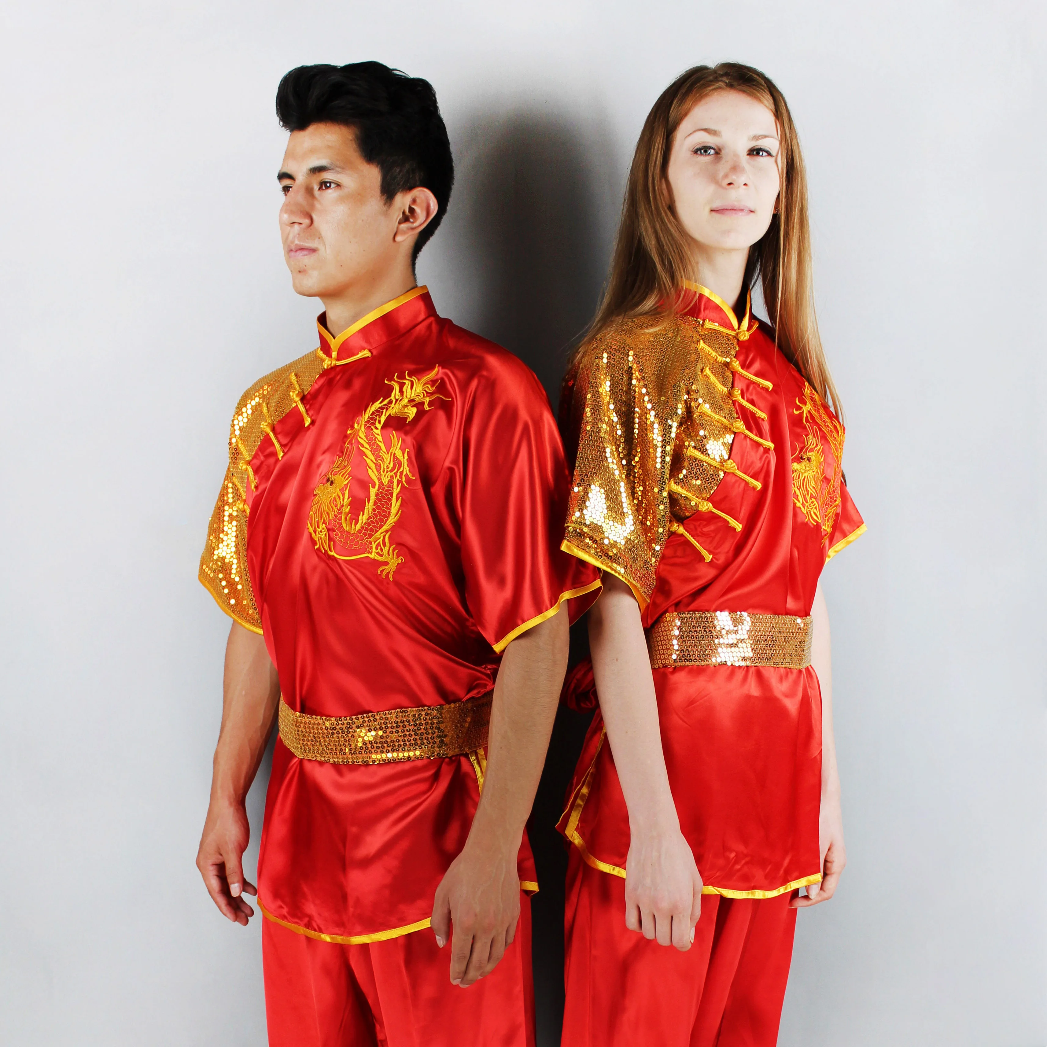 Детская одежда Nanquan длинные эластичные шелковые костюмы Wushu для файтинга