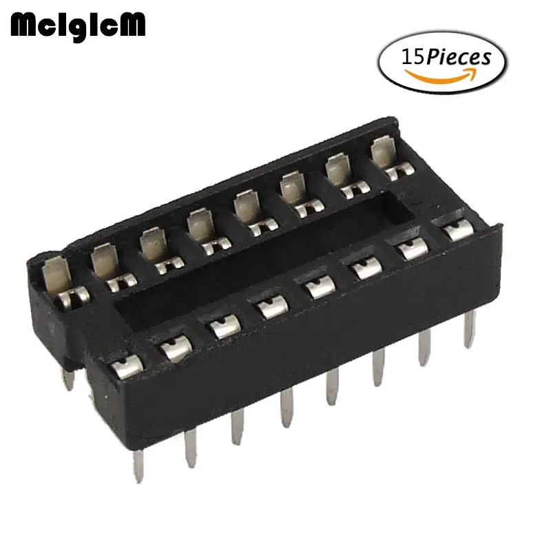 MCIGICM 15 шт 16pin шпильки DIP ИС адаптер припоя Тип гнезда|ic socket|socket adaptorsocket ic |