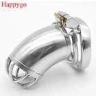 Happygo Stealth Lock мужское устройство целомудрия с кольцом против выпадения, клетка для члена, кольцо для пениса, A272-1