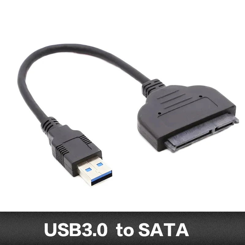 SATA USB3.0 адаптер кабель 22pin для 2 5 дюймов HDD SSD жесткий диск ноутбука конвертер