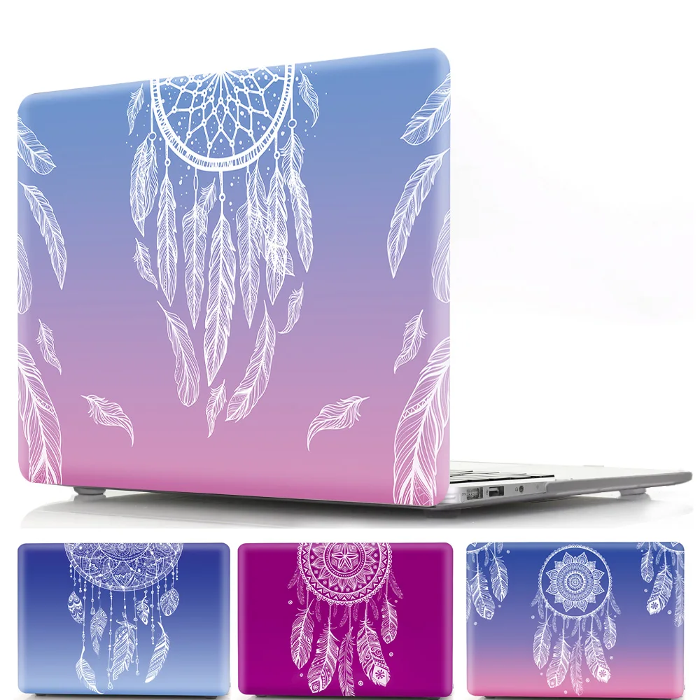 Carry360 Feather Hard Case For 2018 New Apple Macbook Air Pro Retina Touch Bar 11 12 13 15 inch A1932/A1989 +Keyboard Cover | Компьютеры и