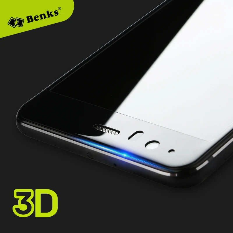 Ультра тонкий 3D круглый изогнутые Олеофобное Покрытие Закаленное Стекло для huawei
