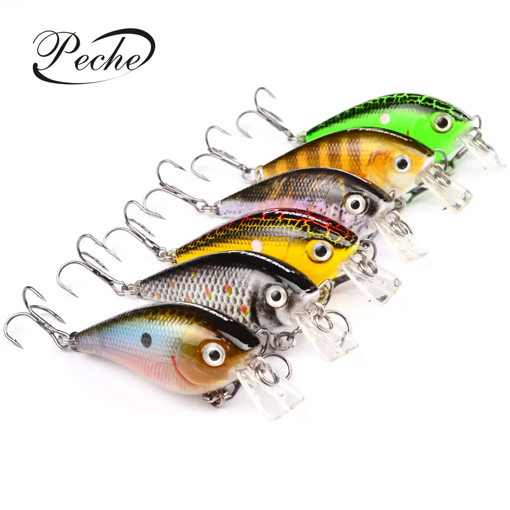 Рыболовные приманки Воблеры Peche Crankbaits для рыбалки медленно тонет искусственные