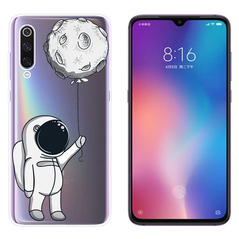 Чехол для Xiaomi mi 9 Мягкий силиконовый чехол задней крышки Fundas телефона Coque Capa Xiao |