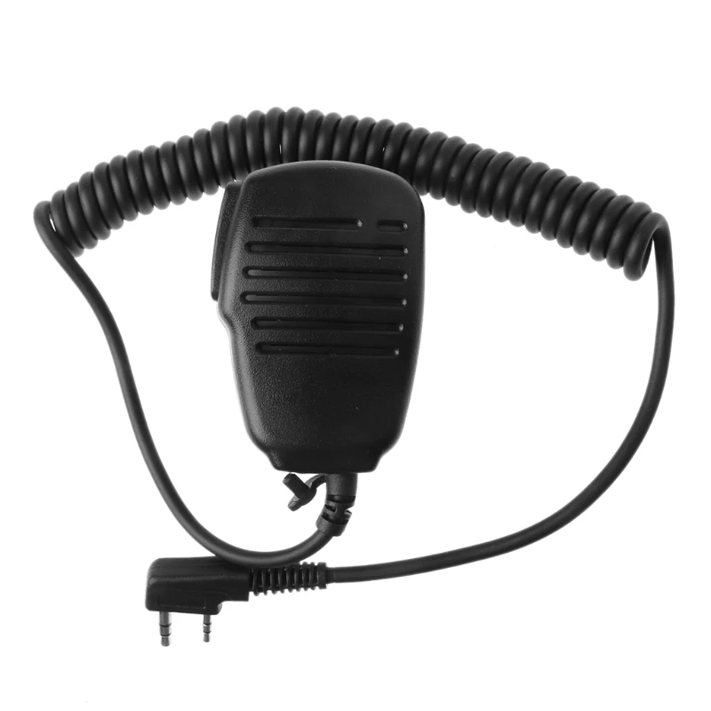 OOTDTY 2 контактный PTT динамик микрофон для рации радиосвязи BAOFENG RETEVIS H777 с микрофоном
