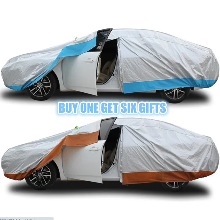 Двухцветный автомобильный чехол утолщенный Наполнитель из хлопка