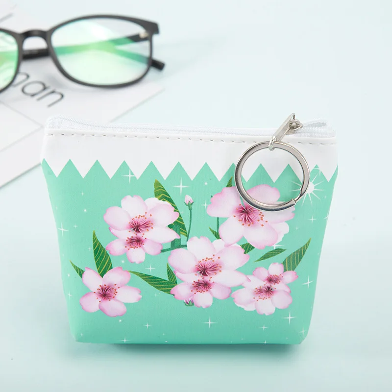 2018 новый весенний кошелек с цветочным орнаментом для женщин корейский модный на